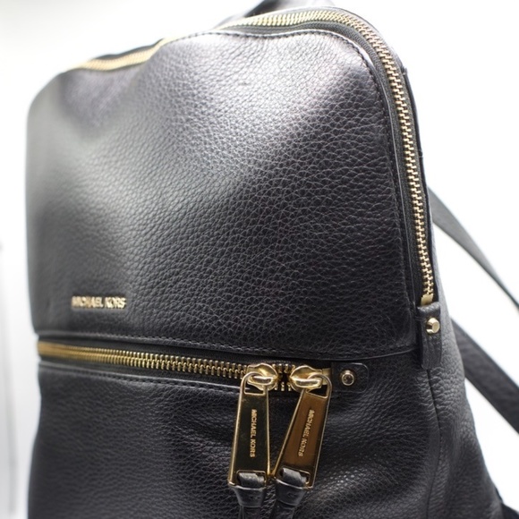 Michael Kors Leather Backpack - Picture 1 of 8
